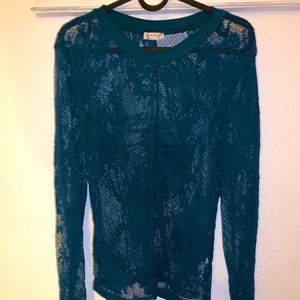FREE PEOPLE Lace top